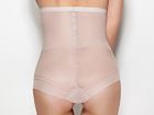 Shapewear panty cincher, belly, waist and hips control, flowers